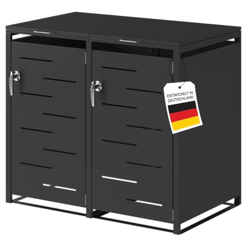 STEELSØN Diorus Mülltonnenbox 2er bis 120 Liter